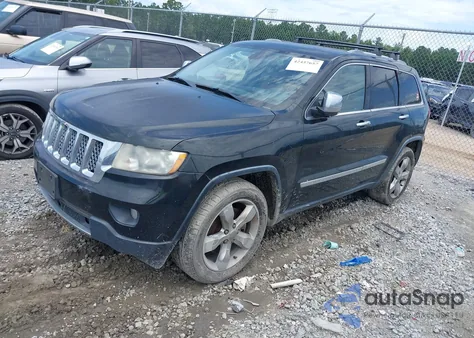 2012 Jeep Grand Cherokee Overland из США, поврежденный, VIN 1C4RJFCT4CC250339